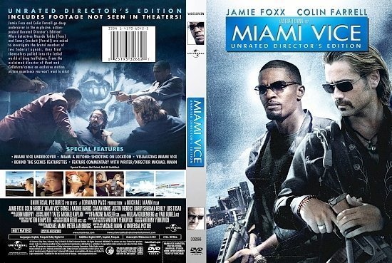 dvd cover Miami Vice (2006) UR WS R1