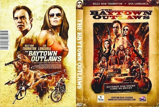 dvd cover The Baytown Outlaws R0 Custom