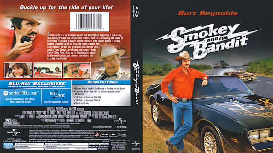 dvd cover Smokey And The Bandit