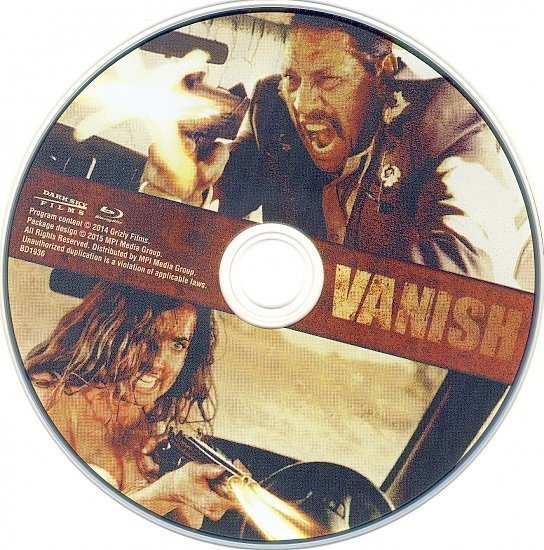 dvd cover Vanish