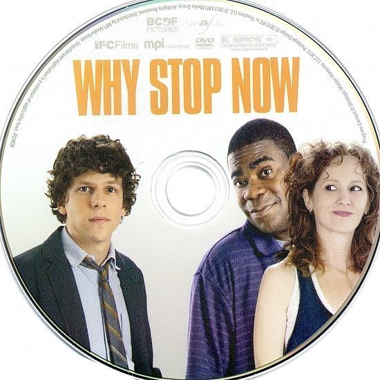 dvd cover Why Stop Now R1