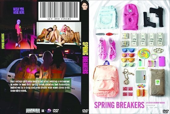 dvd cover Spring Breakers R0 Custom