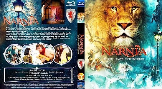 dvd cover CHRONICLES of NARNIA