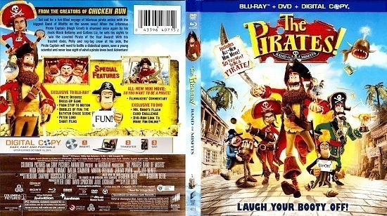 dvd cover The Pirates Band Of Misfits
