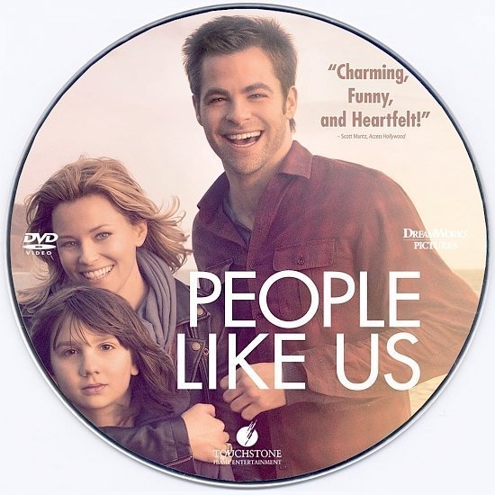 dvd cover People Like Us R0 Custom DVD Label