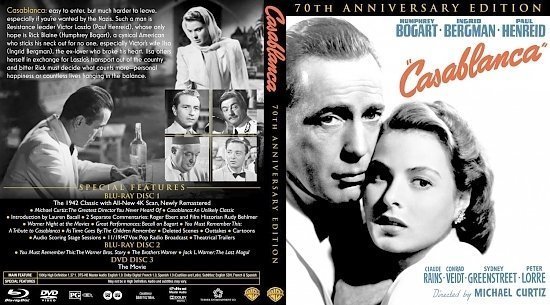 dvd cover Casablanca70 BD cover