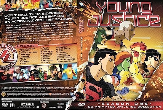 dvd cover Young Justice: Season One (2011) R1