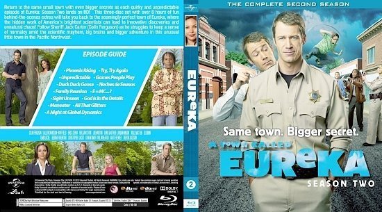 dvd cover Eureka Season2 BD v1