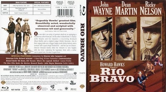 dvd cover Rio Bravo