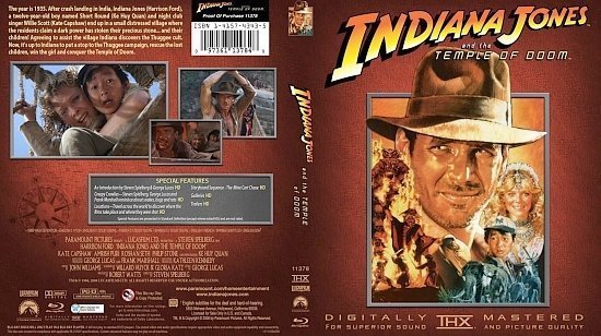 dvd cover Indiana Jones And The temple Of Doom