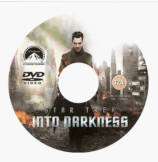 dvd cover Star Trek: Into the Darkness R2 Custom