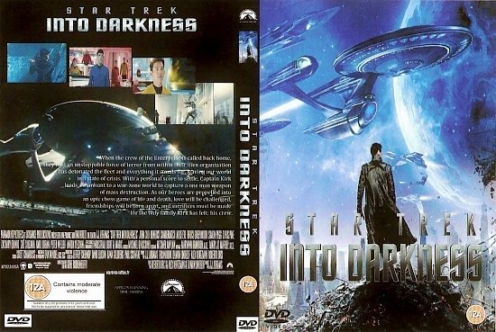 dvd cover Star Trek: Into the Darkness R2 Custom