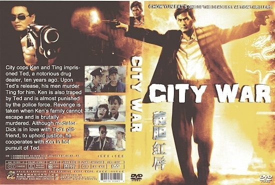 dvd cover City War (1988) R0