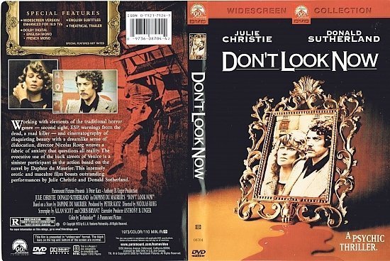 dvd cover Don't Look Now (1973) R1