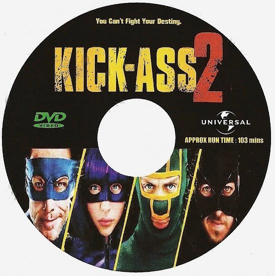dvd cover Kick Ass 2 R0 custom