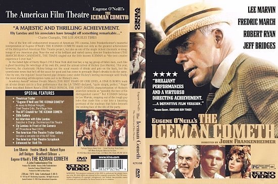 dvd cover The Iceman Cometh (1973) R1