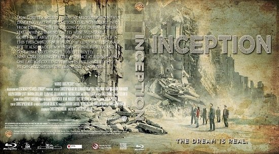 dvd cover Inception BluRay by KLV
