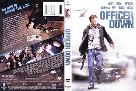 dvd cover Officer Down