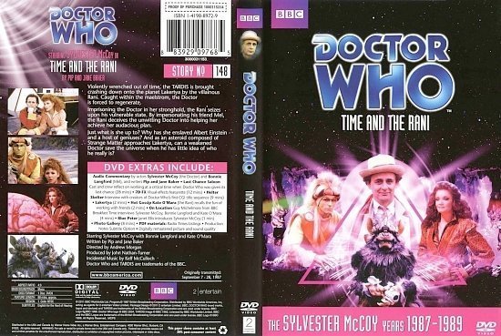 dvd cover Doctor Who Time And The Rani