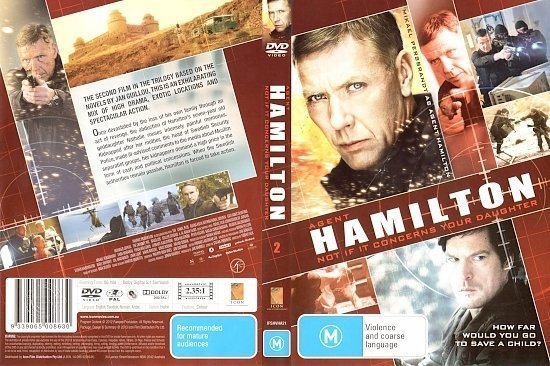 dvd cover Agent Hamilton Not If It Concerns Your Daughter R4