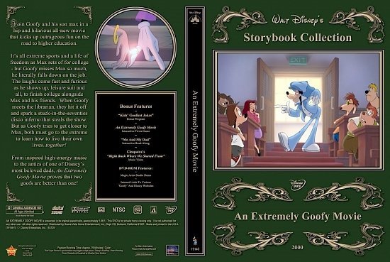 dvd cover An Extremely Goofy Movie