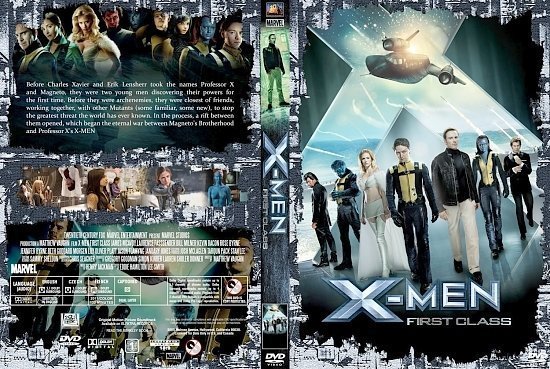 dvd cover X Men III First Class