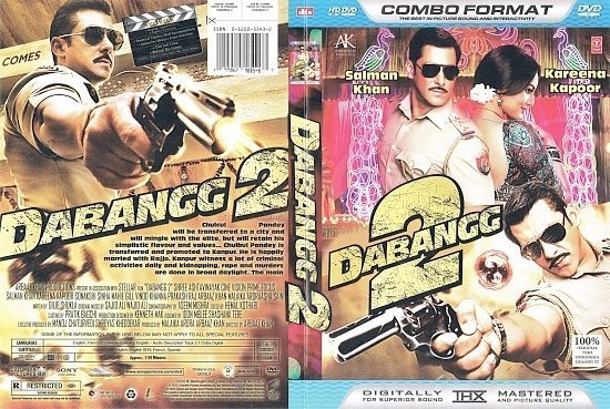 dvd cover Dabangg 2 WS R1