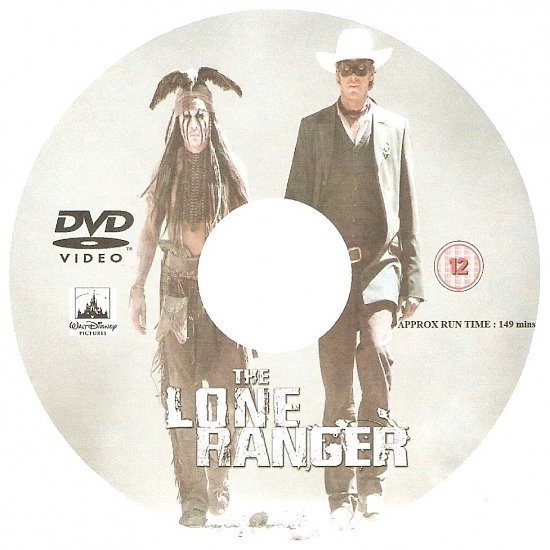 dvd cover The Lone Ranger R2 custom