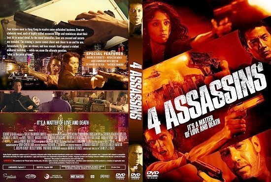 dvd cover 4 Assassins