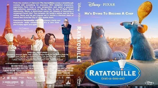 dvd cover RatatouilleBRCLTv1
