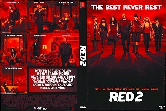 dvd cover Red 2 R1 Custom