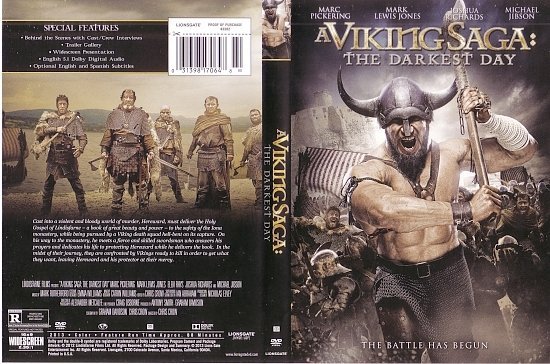 dvd cover A Viking Saga: The Darkest Day R1