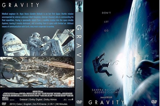 dvd cover Gravity R1