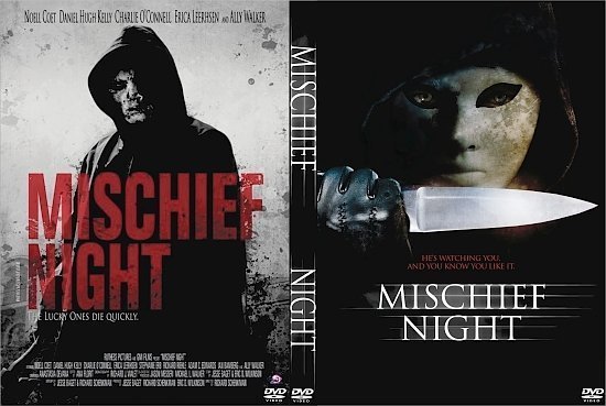dvd cover Mischief Night R0 Custom