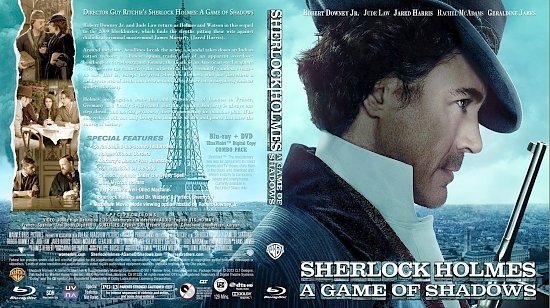 dvd cover Sherlock Holmes: A Game Of Shadows