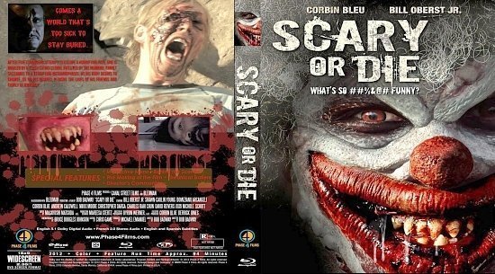 dvd cover Scary Or Die