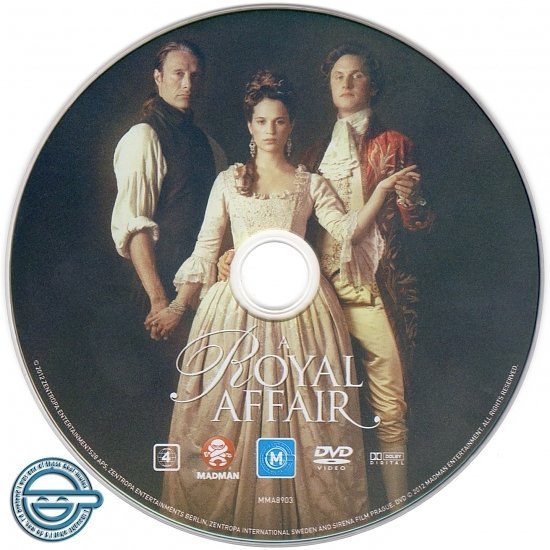 dvd cover A Royal Affair R4
