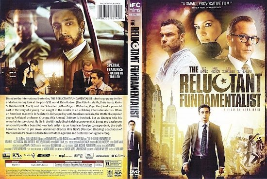 dvd cover The Reluctant Fundamentalist R1