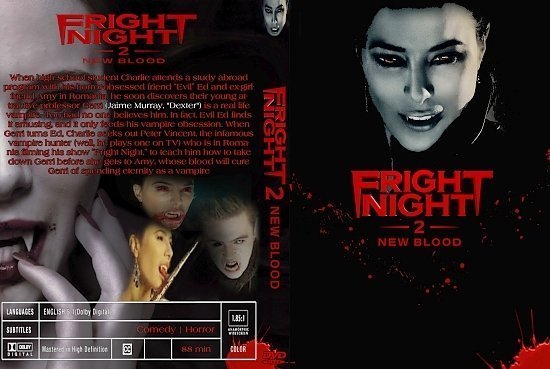 dvd cover Fright Night 2 R2 CUSTOM