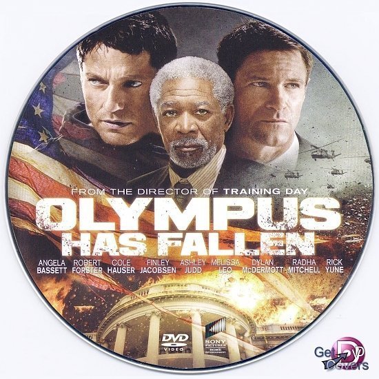 dvd cover Olympus Has Fallen R0 Custom DVD Label