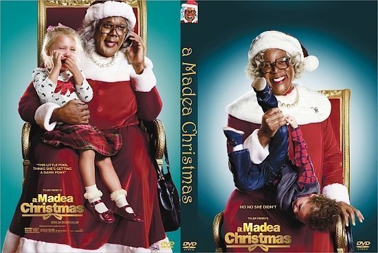 dvd cover A Madea Christmas R0 Custom