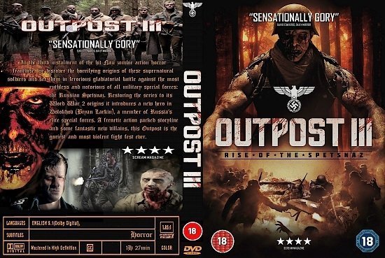 dvd cover Outpost III: Rise of The Spetsnaz R2 CUSTOM