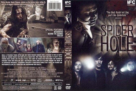 dvd cover Spiderhole
