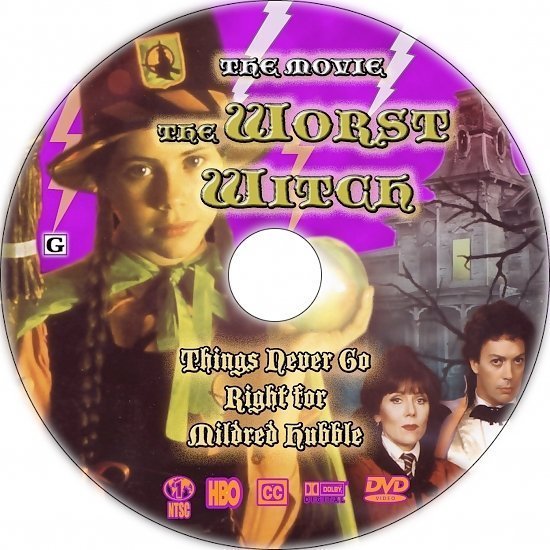 dvd cover The Worse Witch (1986) R1 Custom CD Cover