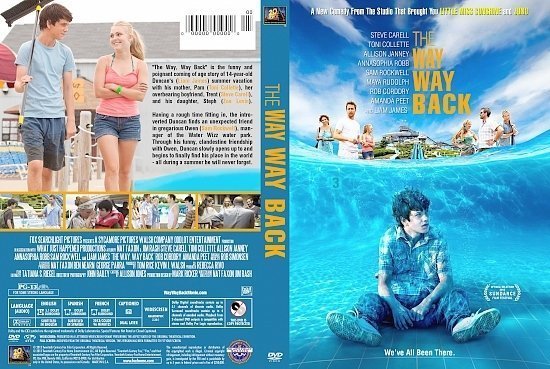 dvd cover The Way, Way Back R1 Custom