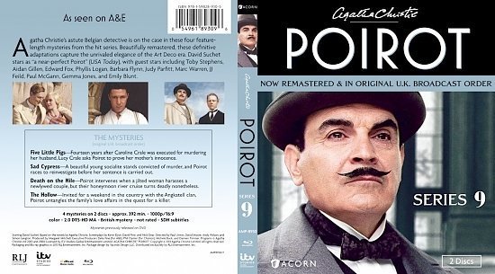 dvd cover Agatha Christie's Poirot Series 9