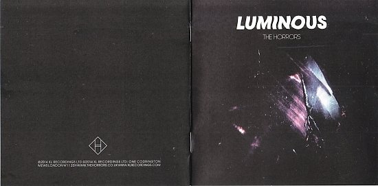 dvd cover The Horrors - Luminous