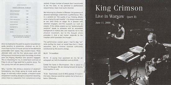 dvd cover King Crimson - The Collectable King Crimson Volume 4 (2009)