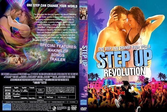 dvd cover Step Up 4