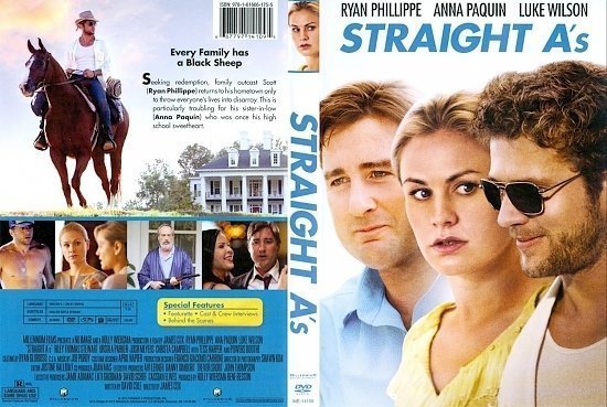 dvd cover Straight A's